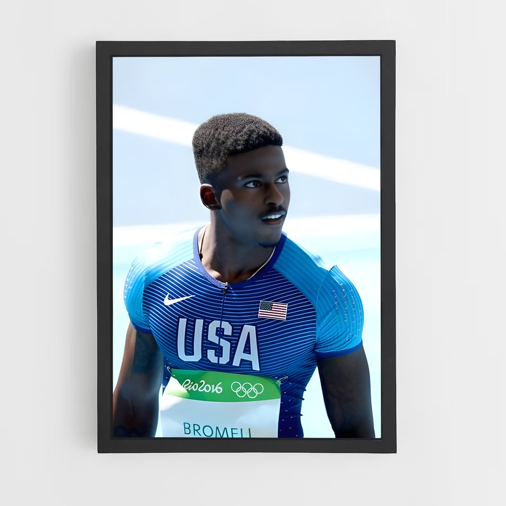 Poster USA's Spirit – affiche Athlétisme (vue 2)
